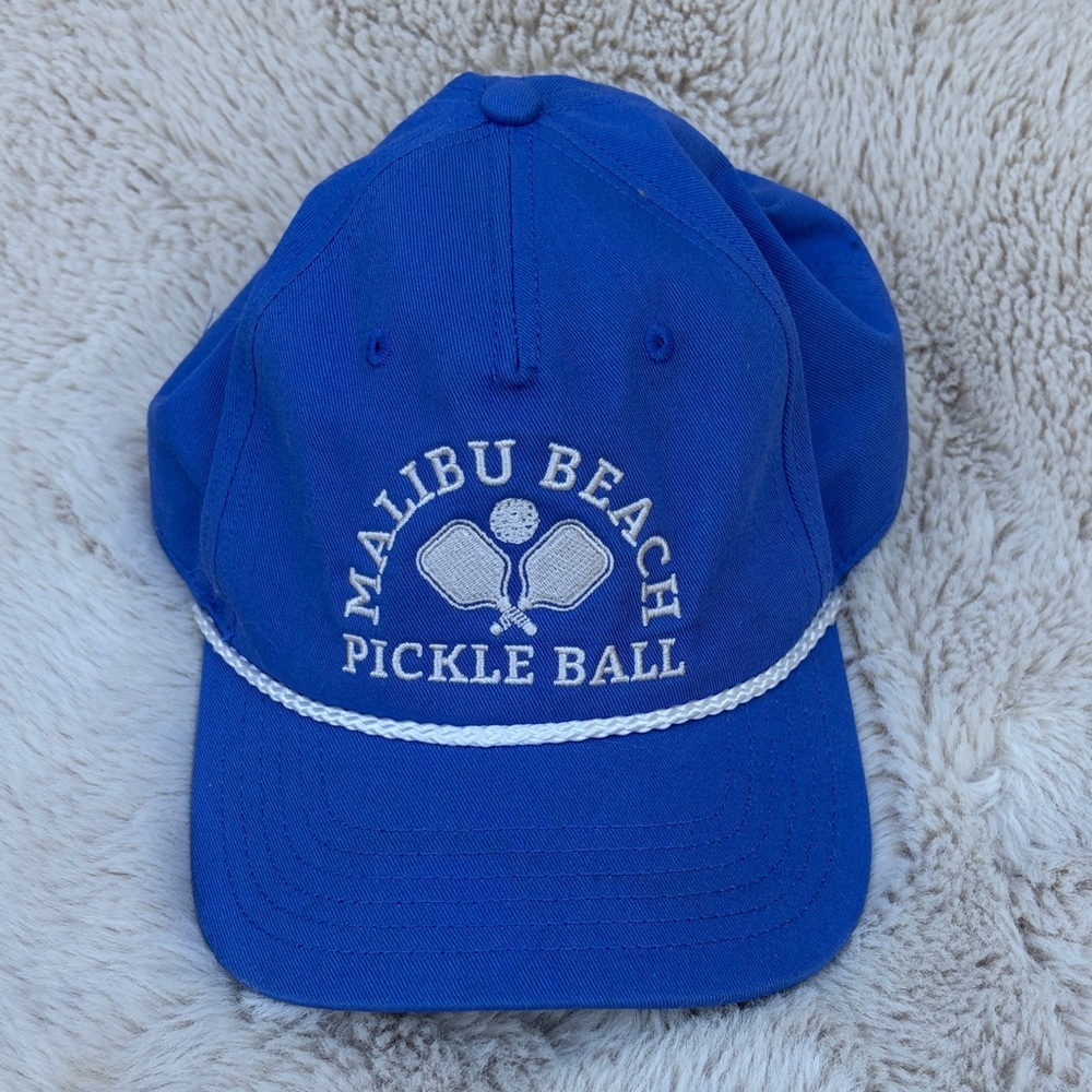 MAD Engine Blue Malibu Beach Pickleball Rope-Trim Cap